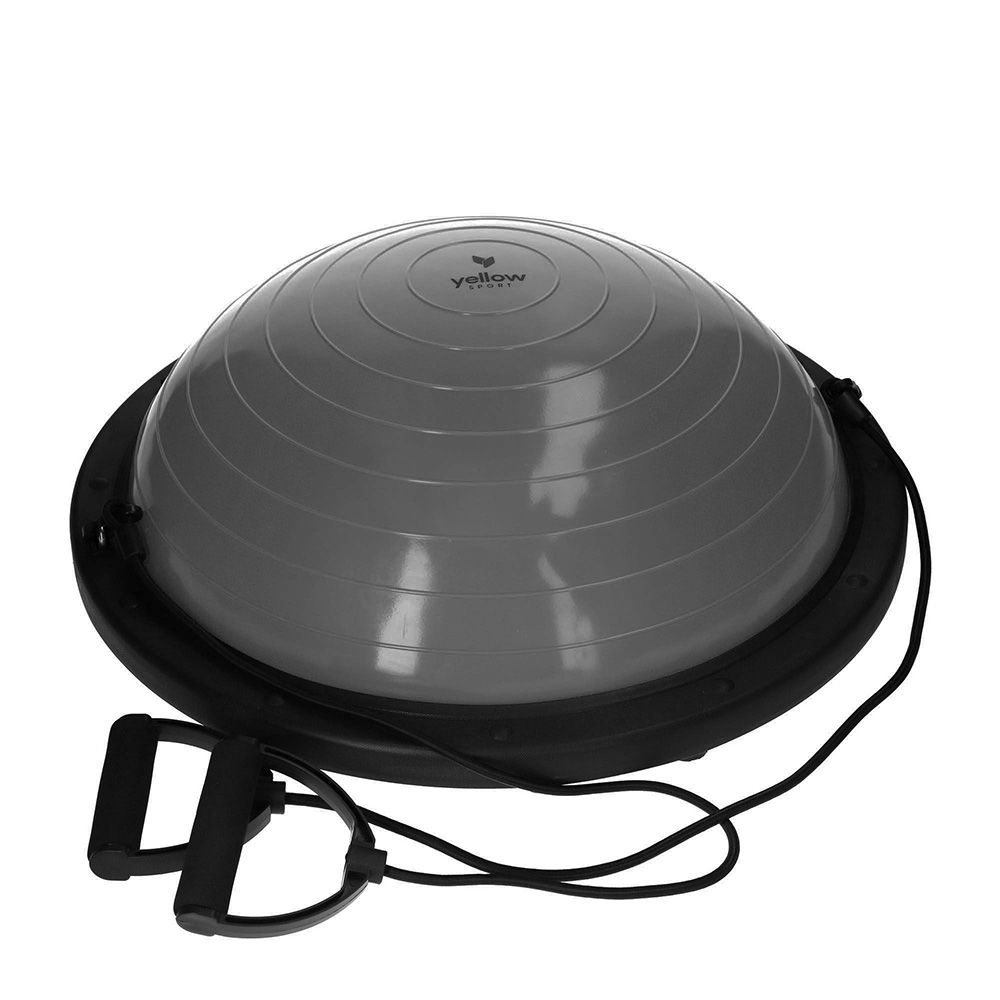 yellowSPORT BOSU balanční trenažér se dvěma expandéry