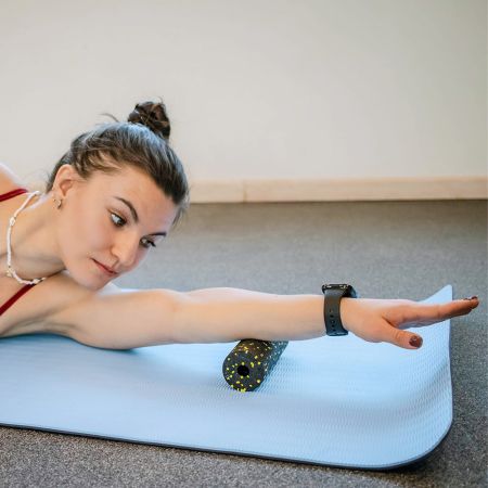 yellowSPORT mini masážní váleček, 15x5,3 cm