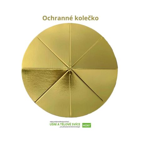 HOXI Tělové svíce v plátěném pytlíku 10 ks