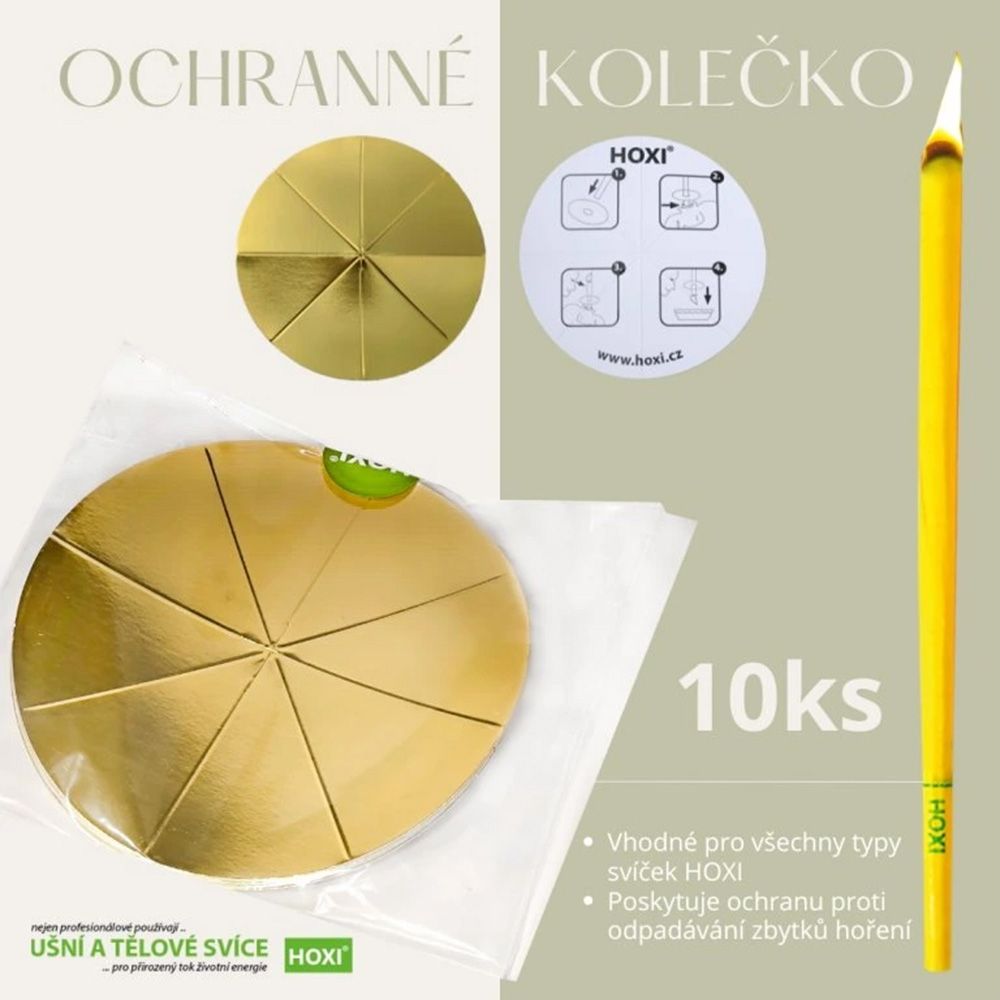 HOXI Ochranné kolečko 10 ks