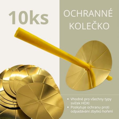HOXI Ochranné kolečko 10 ks