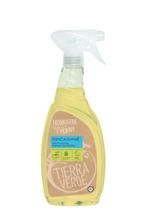 Tierra Verde Čistič kuchyně s BIO silicí citronové trávy sprej, 750 ml
