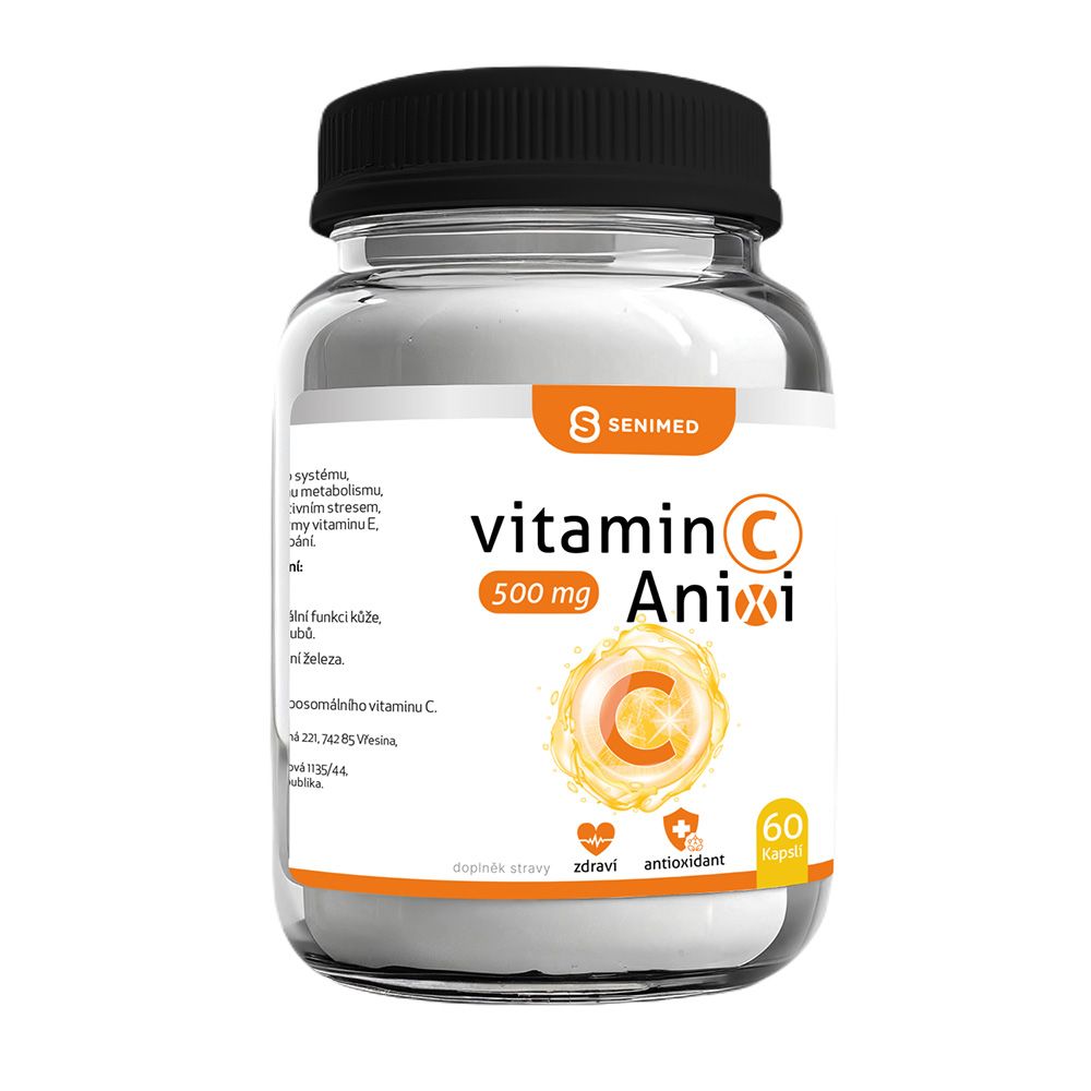 Anixi Vitamín C 500 mg, 60 kapsúl