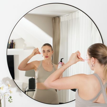 Sanomed Masážní set Nature Almond - baňka S, M - barva růžová