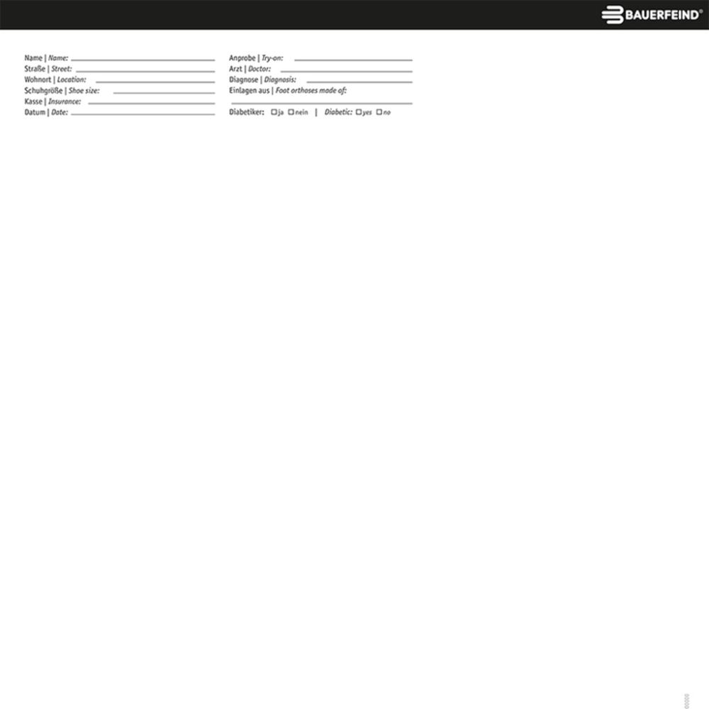 PedoPrint - listy papíru pro otisky  (500 ks)