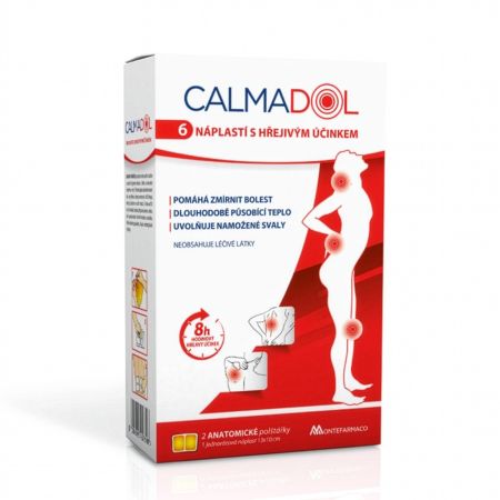 Senimed Calmadol 6 náplastí s hřejivým účinkem