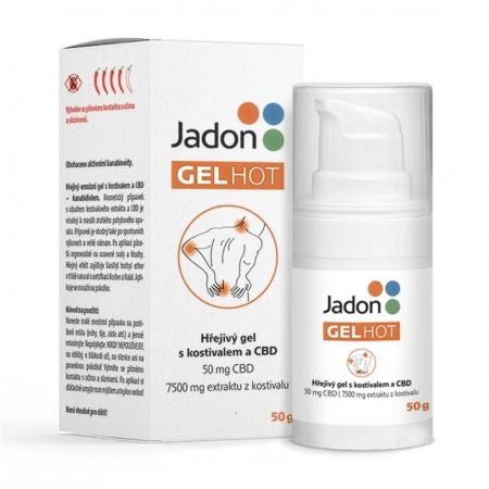 Jadon HOT hrejivý gél s kostivalom a CBD 50 g