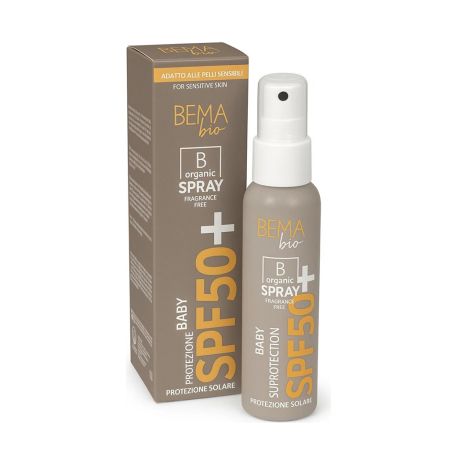 BemaBio Opalovací krém SPF 50 ve spreji 100 ml