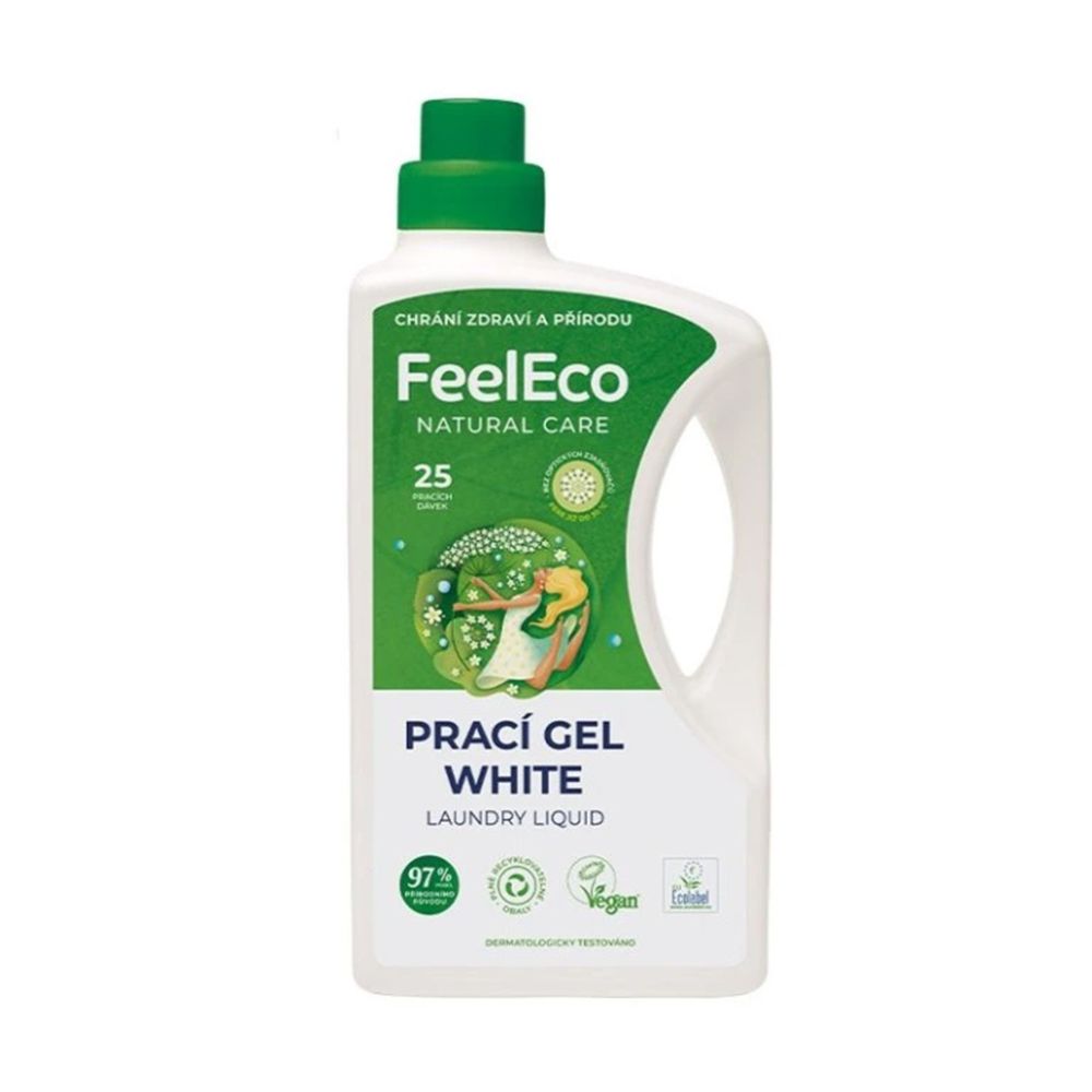FeelEco prací gel na bílé prádlo 1,5 l