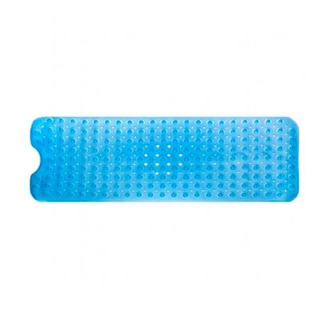Ruhhy 23646 Koupelnová protiskluzová podložka do vany 100 × 40 cm, modrá