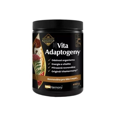 VitaHarmony VitaAdaptogeny směs pro tělo i mysl, 450 g
