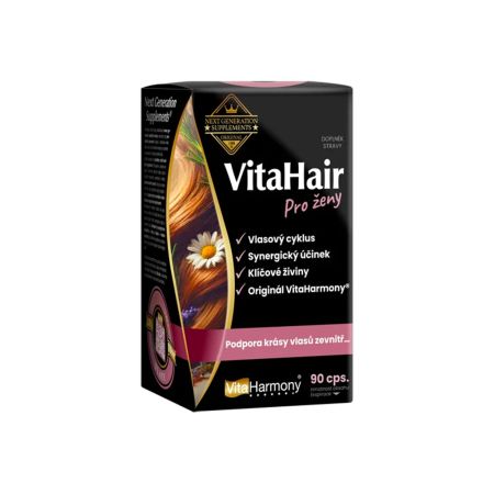 VitaHarmony VitaHair pro ženy, 90 kapslí