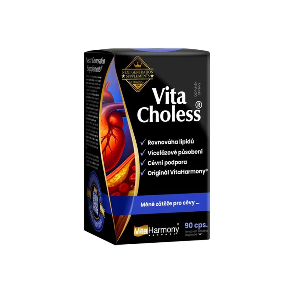 VitaHarmony VitaCholes, 90 kapslí