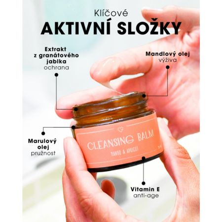 Goodie Odličovací balzám - Cleansing Balm - Mango & Apricot 50 ml