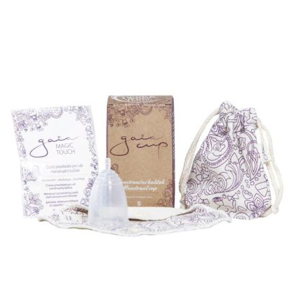 Tierra Verde Gaia cup – menstruační kalíšek + slipová vložka a čistící prášek