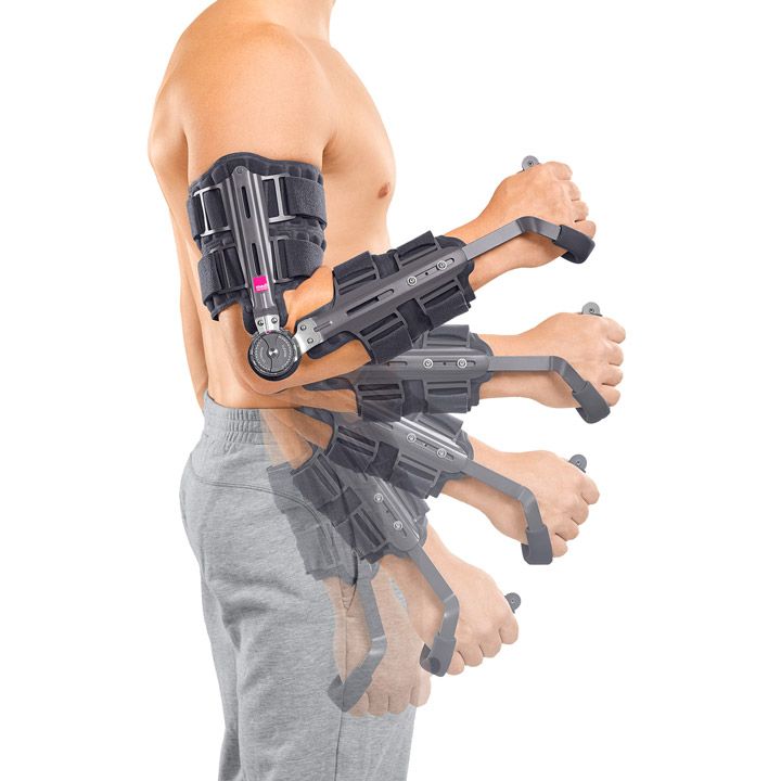 Obrázek 1. produktu medi Epico ROMs  - ortéza lakťa s fixáciou zápästia