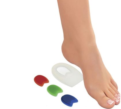 Sanomed triColor - silikonové podpatěnky s nastavitelnou tvrdostí