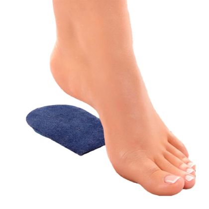 Sanomed softTex - silikonové podpatěnky potažené velurem