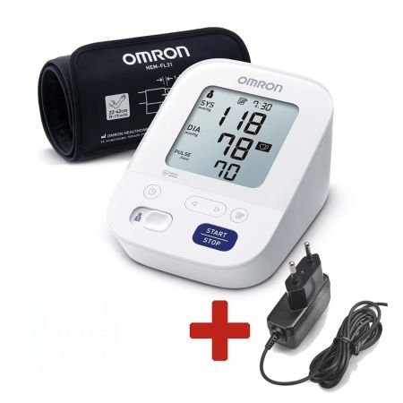 Omron M3 Comfort intelli digitální tonometr + síťový zdroj
