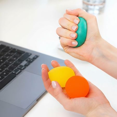 Posilovač prstů - gelový míček měkký