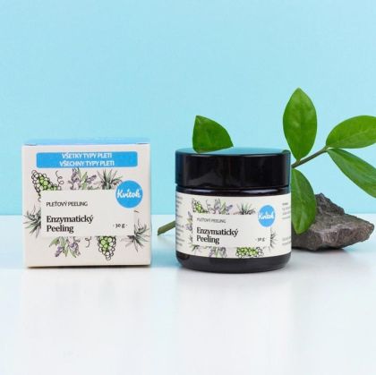 Kvitok Enzymatický peeling pro všechny typy pleti (30 ml)
