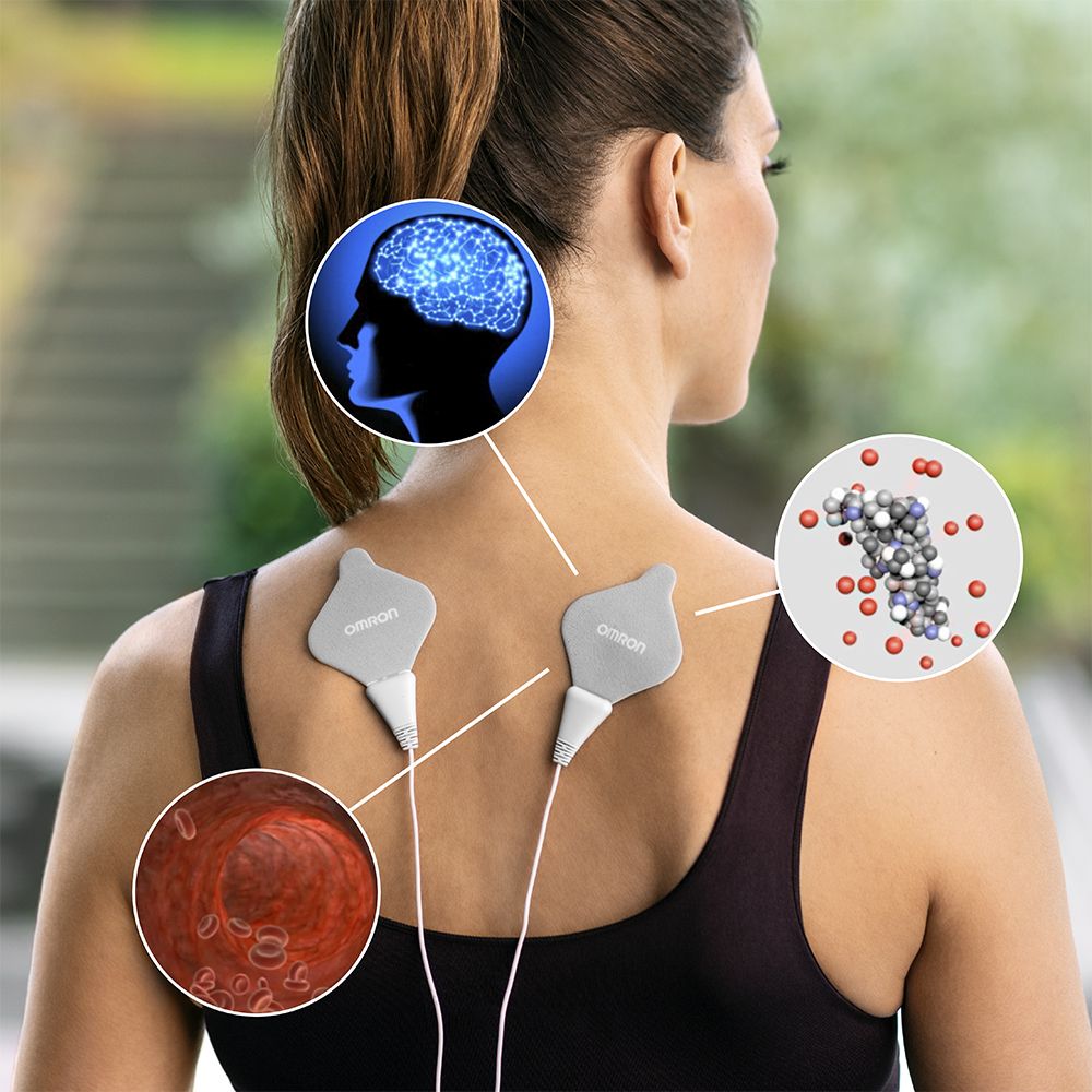 Obrázek 2. produktu Omron HeatTens (léčba bolesti) nervový stimulátor