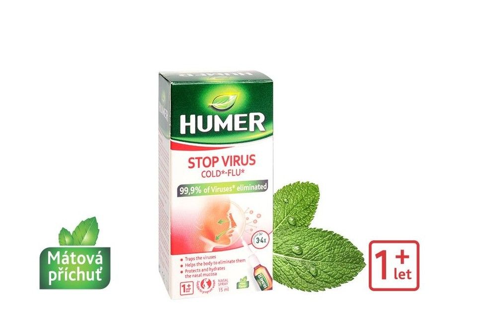 Humer Stop Virus nosový sprej 15 ml