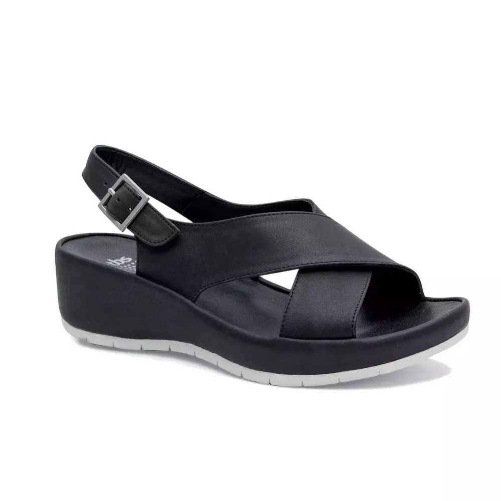 TBS Louanne dámské černé sandále