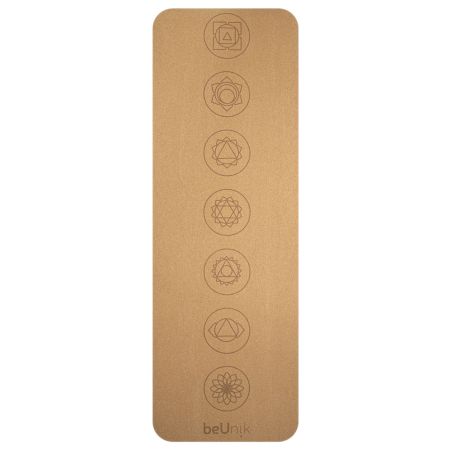 beUnik Korkové jóga podložky