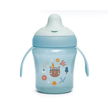 SUAVINEX | Nerozlievací hrnček FOREST 200 ml - modrá