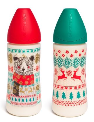 SUAVINEX | Fľaša 360 ml - WINTER - ZELENÁ