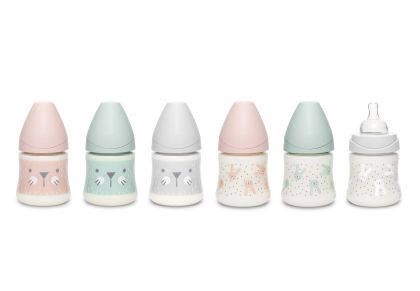 SUAVINEX | Premium láhev 150 ml S HYGGE králík - zelená