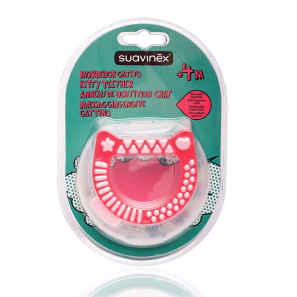 SUAVINEX | KOUSÁTKO ARTY BABY Koťátko +4 m - RŮŽOVÉ