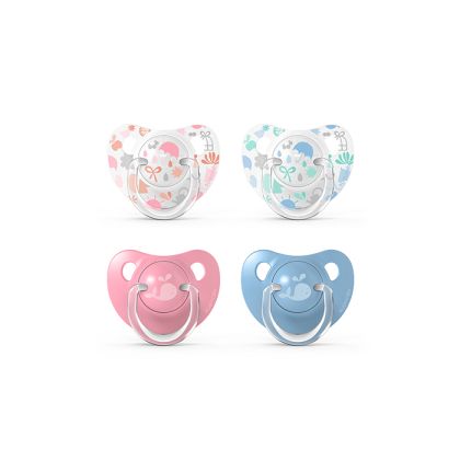 SUAVINEX | Dudlík anatomický silikon +18m 2ks MEMORIES - růžová