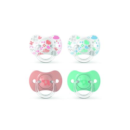 SUAVINEX | Dudlík SX PRO fyziologický MEMORIES 6/18m 2ks - ružový