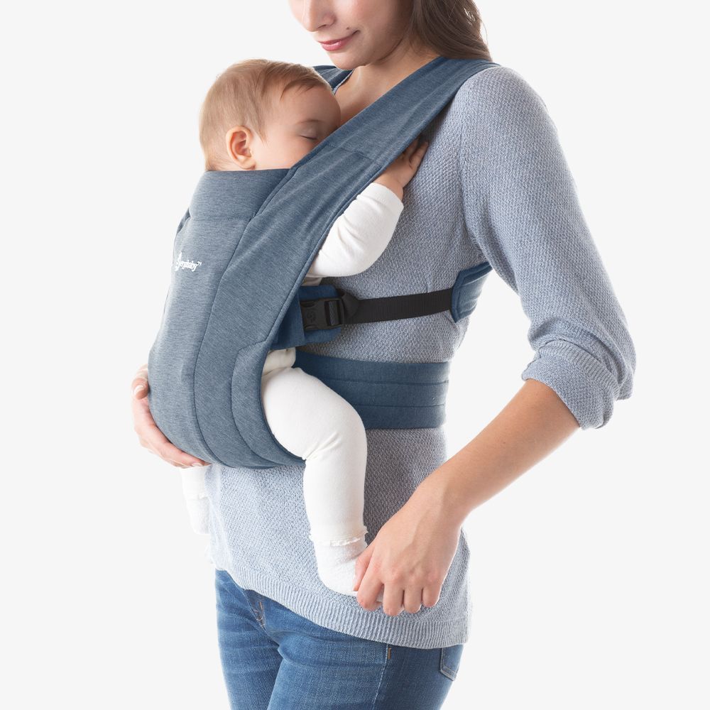 ERGOBABY | Nosítko EMBRACE - SOFT KNIT - OXFORD BLUE