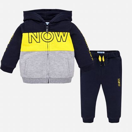 Tepláková souprava MAYORAL šedá NOW 