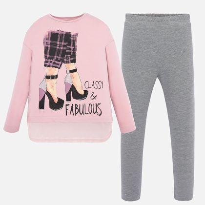 Set MAYORAL růžový FABULOUS - 12 let 