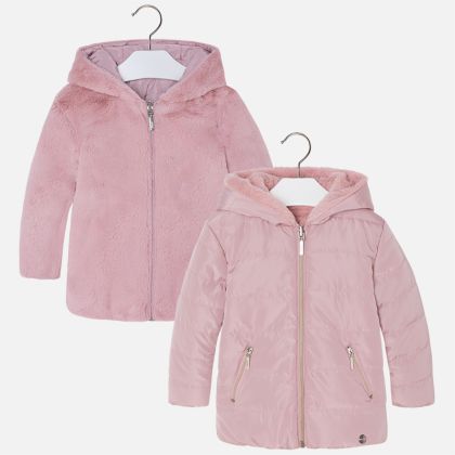 Bunda MAYORAL  růžová ZIMA - 8 let 