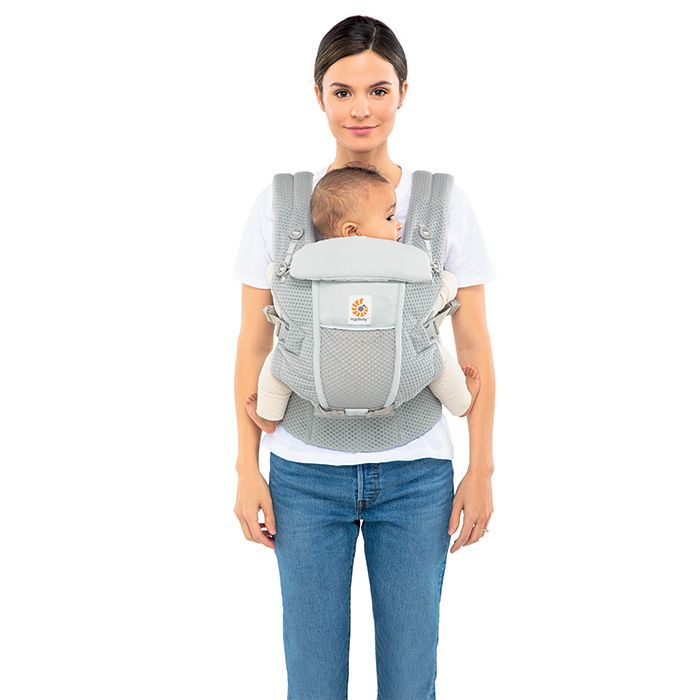 ERGOBABY | ADAPT NOSÍTKO Soft Flex Mesh - Pearl Grey