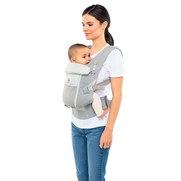 ERGOBABY | ADAPT NOSÍTKO Soft Flex Mesh - Pearl Grey