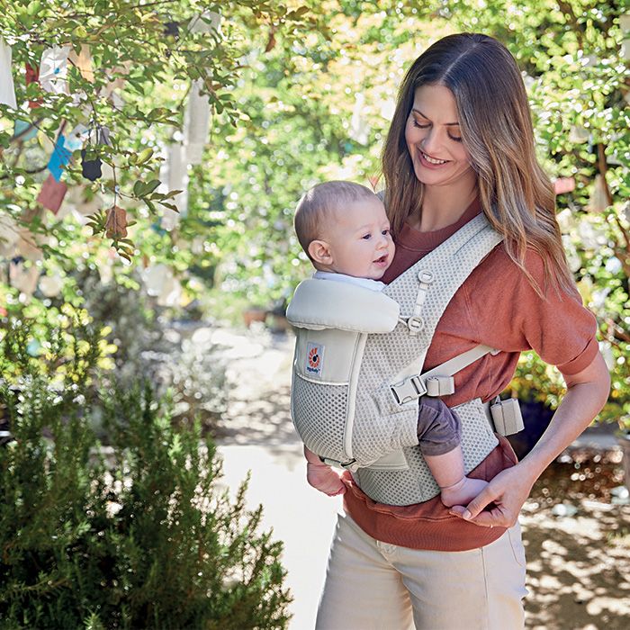 ERGOBABY | ADAPT NOSÍTKO Soft Flex Mesh - Pearl Grey