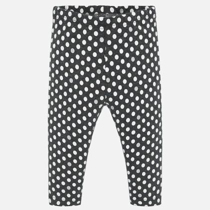 Leginy MAYORAL šedé PUNTÍKY - 9 měsíců