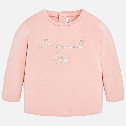 Triko MAYORAL růžové CHIC - 12 měsíců 