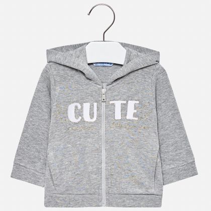 Mikina MAYORAL šedá CUTE - 36 měsíců  