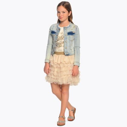 Sukně MAYORAL krémová - 14 let (157) 