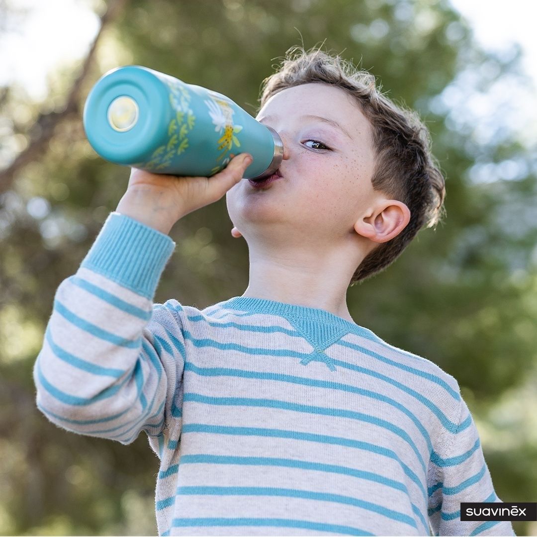 SUAVINEX | TERMO NEREZOVÁ LÁHEV 500ml JUNGLE MODRÁ