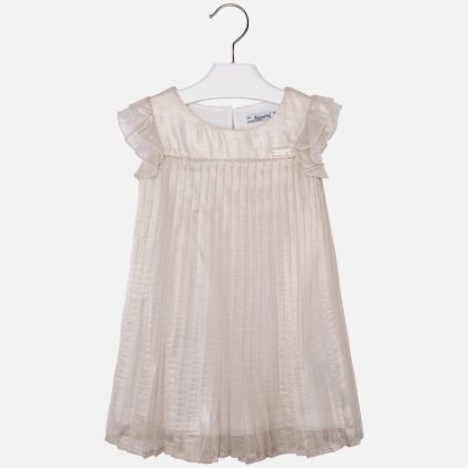 Šaty MAYORAL pískové LUXUS - 7 let (122) 