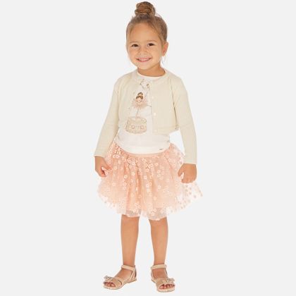 Sukně MAYORAL růžová KYTIČKA - 8 let (128) 