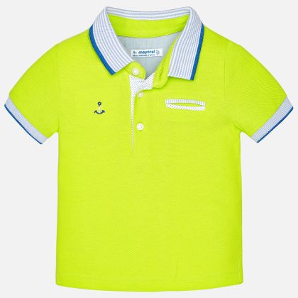 Triko MAYORAL zelené POLO KOTVA - 24 měsíců (92) 